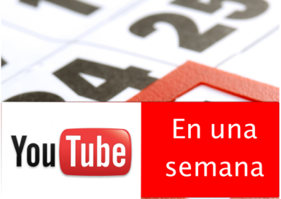YOUTUBE EN UNA SEMANA – JAVIER MANZANEQUE
