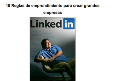 10 Reglas de emprendimiento para crear grandes  empresas