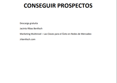 Las 24 formas de conseguir prospectos