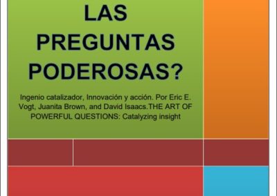 ¿El arte de las preguntas poderosas?