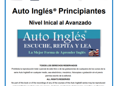 Auto Inglés® Principiantes