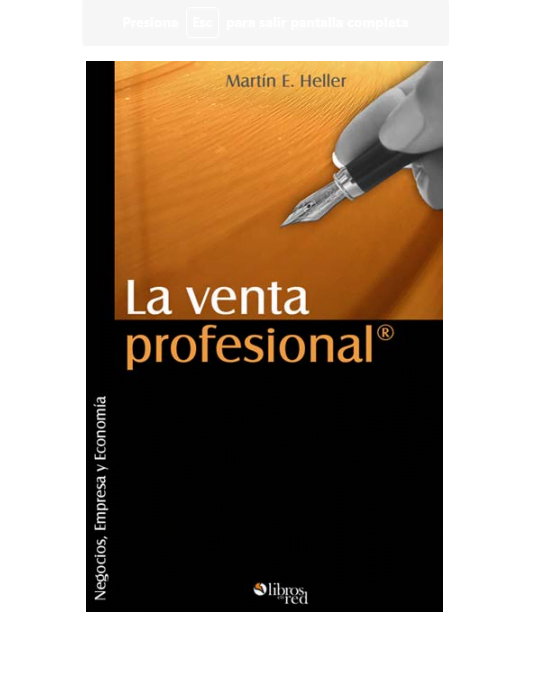 La venta profesional